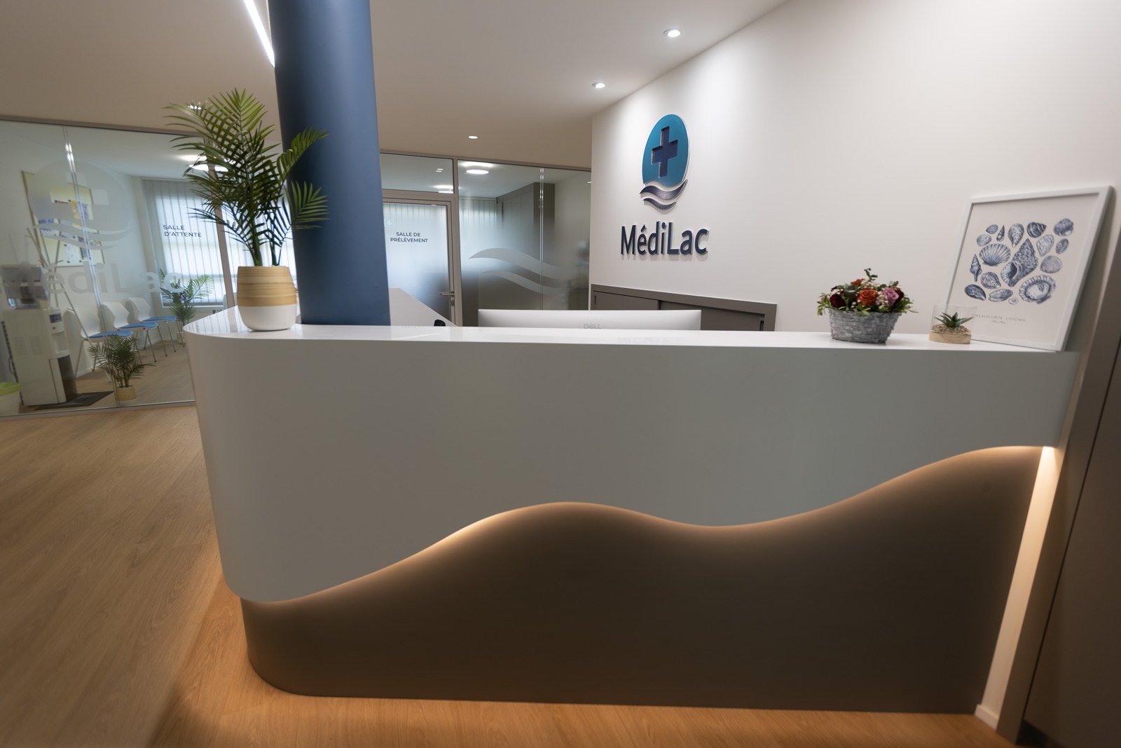 L’accueil du cabinet MédiLac